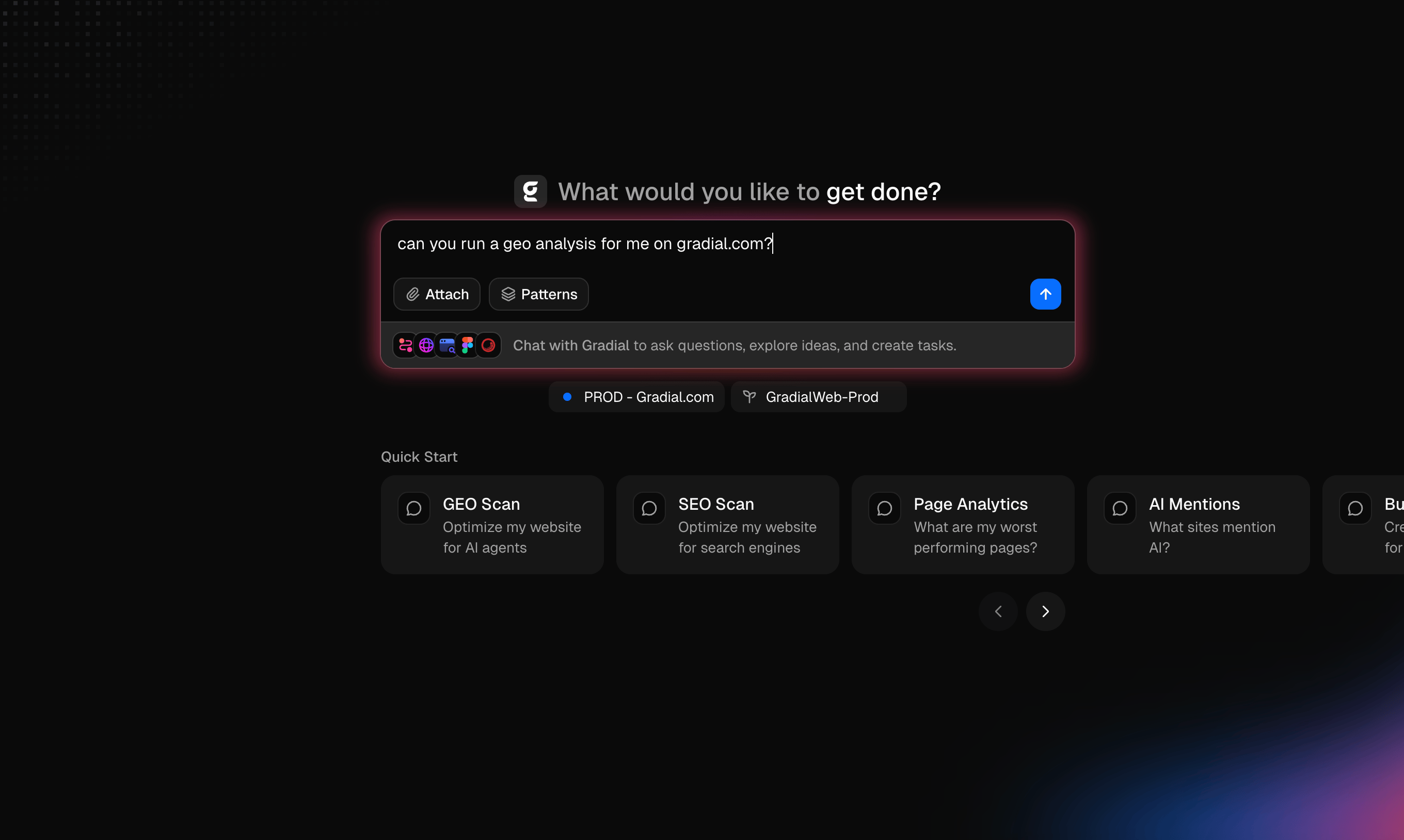 GEO execution workflow